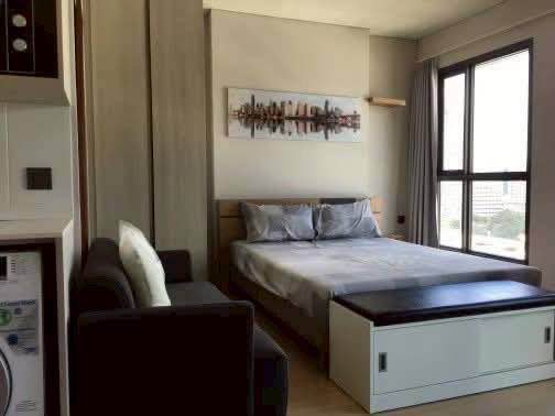 bedroom of LPN Suite Dindaeng – Rachaprarop
