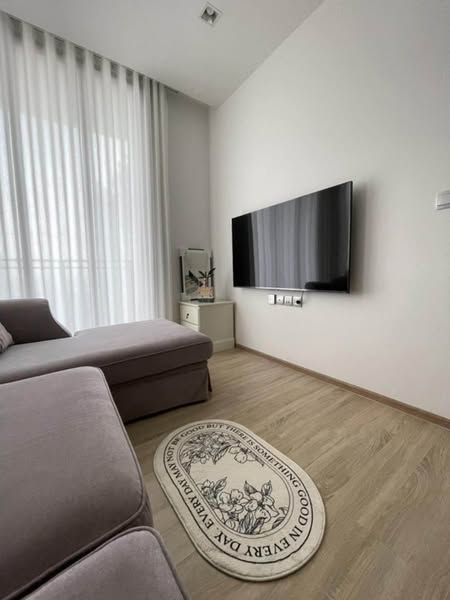 bedroom and living room of THE LINE Phahon-Pradipat