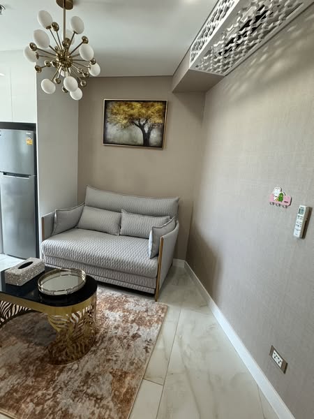 living room and bedroom and bathroom of Copacabana Beach Jomtien