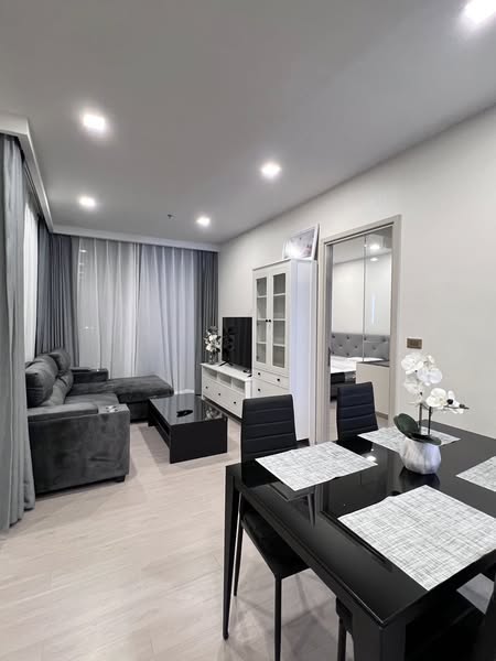 living room of One9Five Asoke – Rama 9