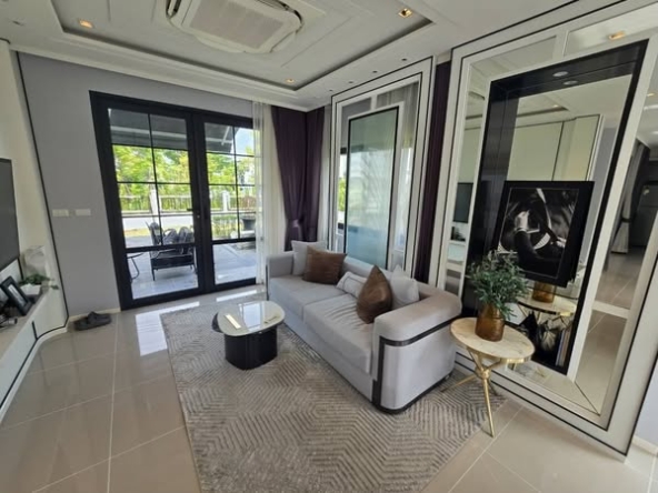 living room and bedroom and room interior of Grande Pleno Sukhumvit-Bangna
