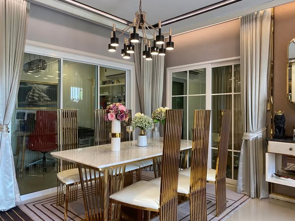 living room and room interior of Grandio Ladprao-Kaset Nawamin