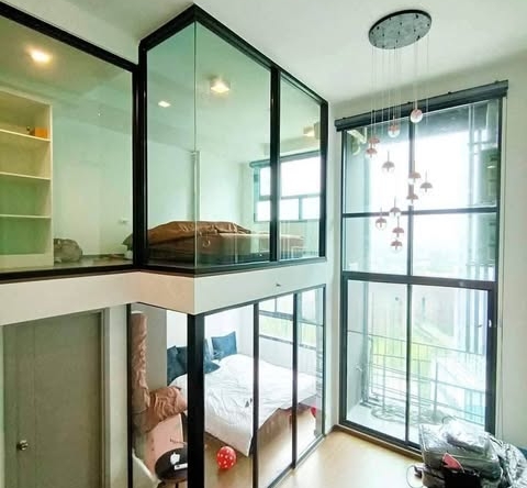 bedroom and room interior of Ideo New Rama 9