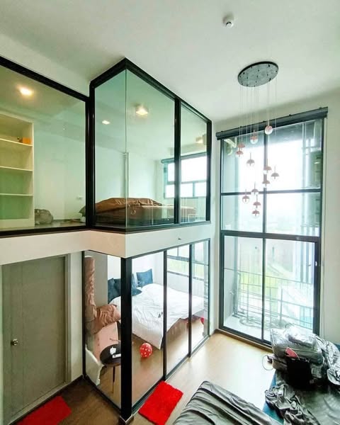 bedroom and room interior of Ideo New Rama 9