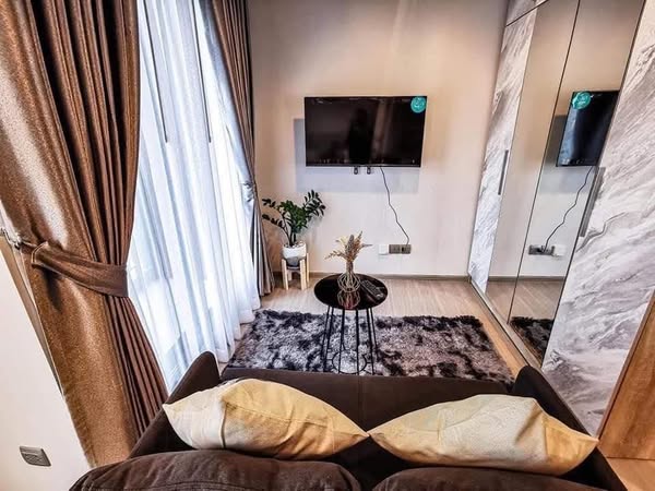bedroom and living room of Life Asoke – Rama 9