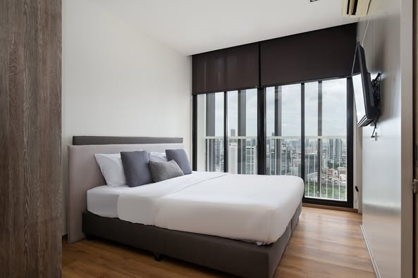 bedroom and room interior of Park Origin Phrom Phong