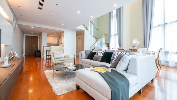 living room of Penthouse Condominium 3
