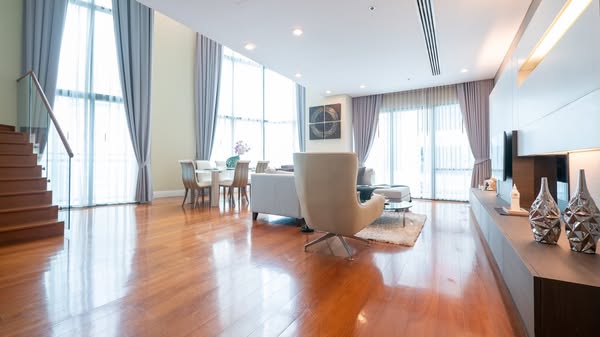 living room of Penthouse Condominium 3