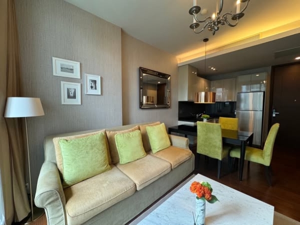 bedroom and living room of Quattro by Sansiri