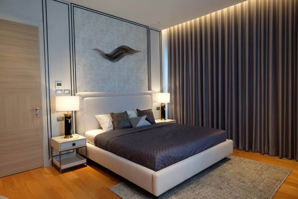 bedroom of Sindhorn Residence
