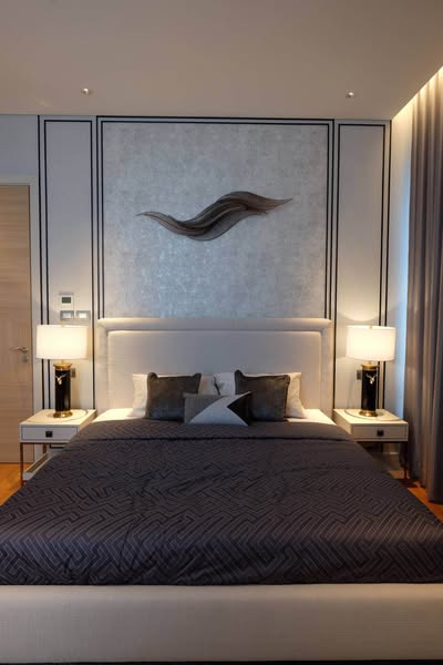 bedroom of Sindhorn Residence