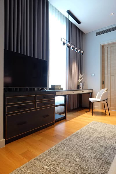bedroom and room interior and bathroom of Sindhorn Residence