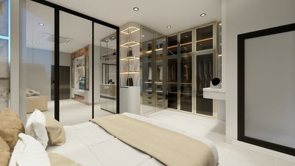 bedroom of Supalai Icon Sathon