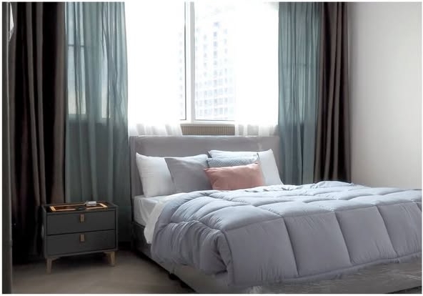 bedroom of The Bloom Sukhumvit 71
