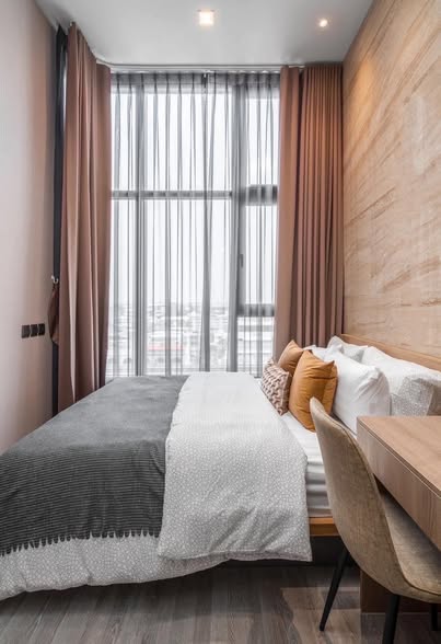 bedroom of THE LINE Sukhumvit 101