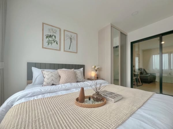 bedroom of ชีวาทัย ฮอลล์มาร์ค ลาดพร้าว – โชคชัย 4 (เฟส 2)