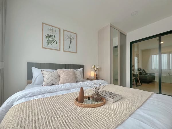 bedroom of ชีวาทัย ฮอลล์มาร์ค ลาดพร้าว – โชคชัย 4 (เฟส 2)