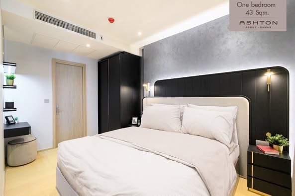 bedroom of ASHTON Asoke – Rama 9