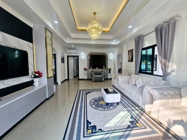 living room of Beautiful Pool Villa Hua Hin
