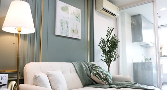 living room and bedroom of Grene Chaengwattana