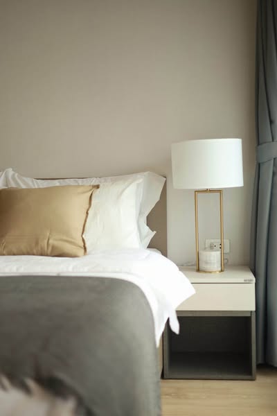 bedroom of IDEO Rama9 – Asoke