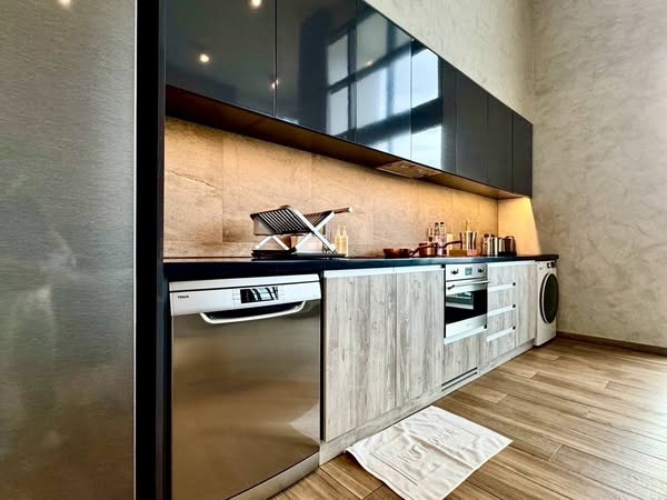 room interior and kitchen of Life Asoke