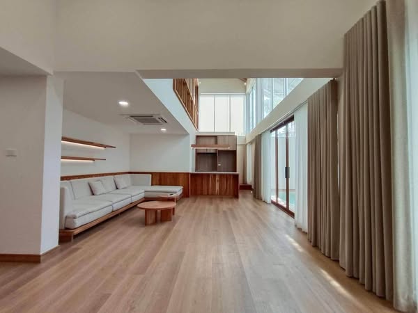 living room and room interior of บ้านรีโนเวท