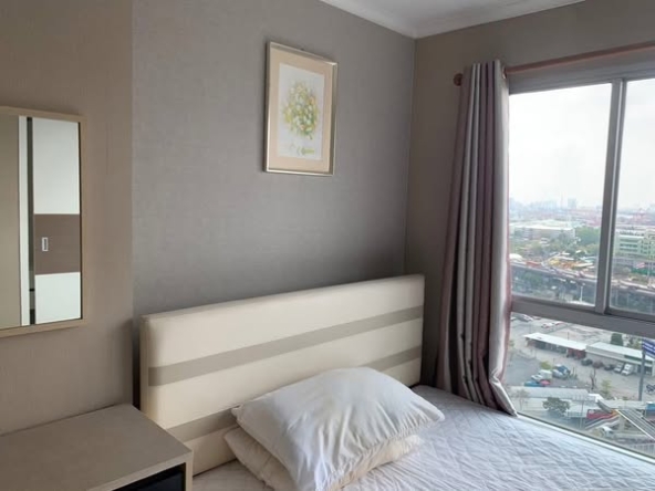 bedroom of Lumpini Place Rama 4 – Kluai Nam Thai