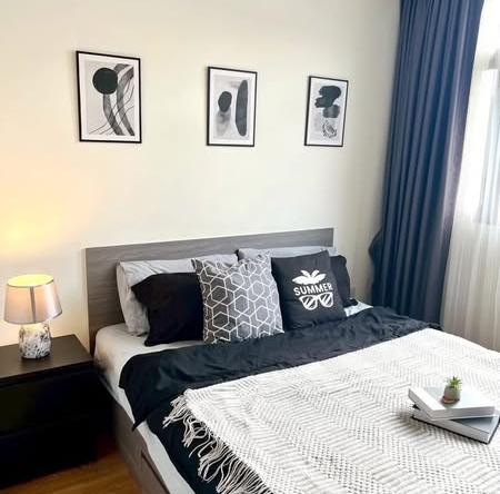 bedroom of Magnix Condo Ramintra21
