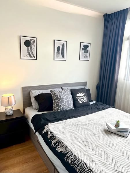 bedroom of Magnix Condo Ramintra21