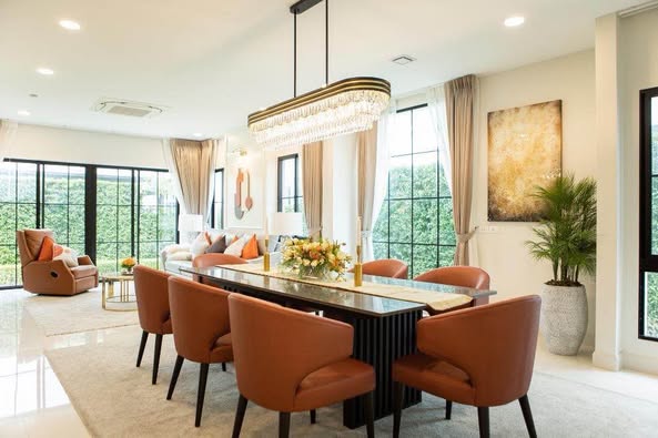 living room and room interior of Nantawan Rama 9 Srinakarin
