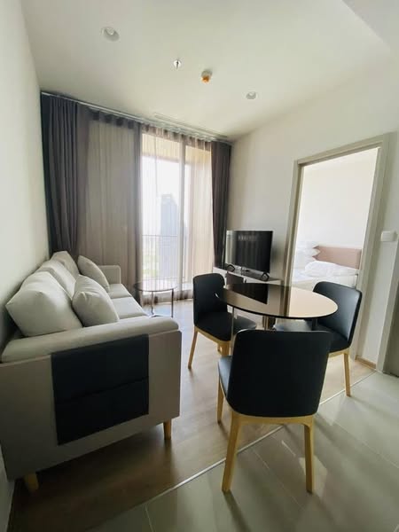 bedroom and living room of Oka Haus