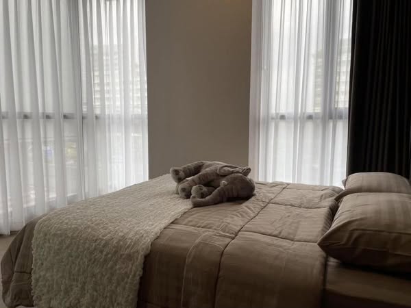 bedroom of Park​ Origin​ Phaya Thai