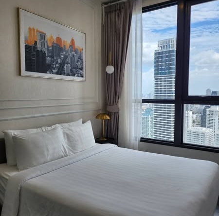 bedroom of Park​ Origin​ Thonglor