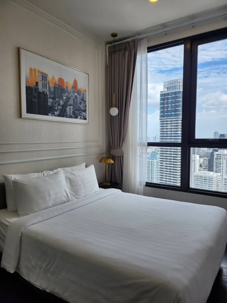 bedroom of Park​ Origin​ Thonglor