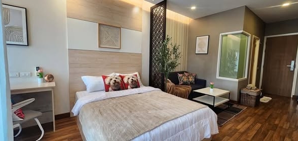 bedroom of Siri at Sukhumvit