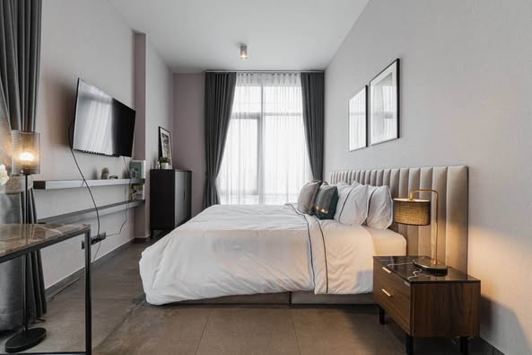 bedroom of The Lofts Asoke
