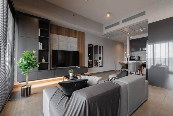 living room of The Lofts Asoke