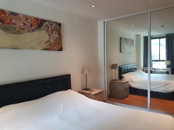 bedroom and room interior of The President Condo Sukhumvit 81
