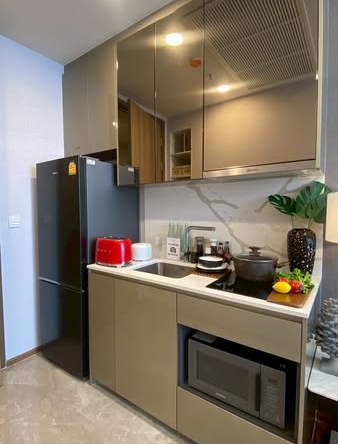 kitchen of Wish Signature II Midtown Siam