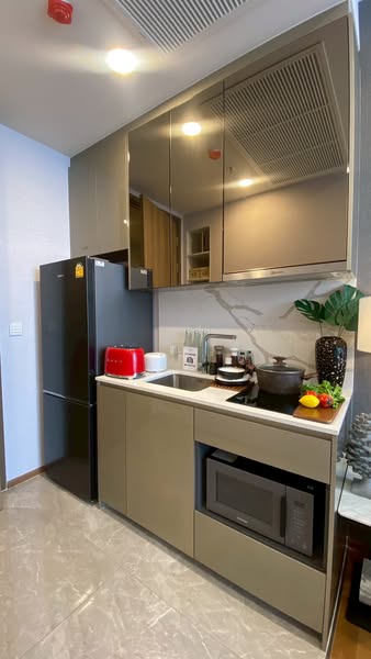 kitchen of Wish Signature II Midtown Siam