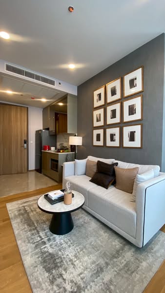 living room of Wish Signature II Midtown Siam