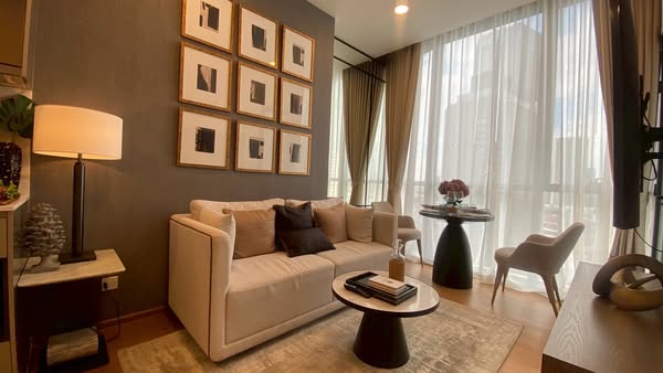 living room of Wish Signature II Midtown Siam