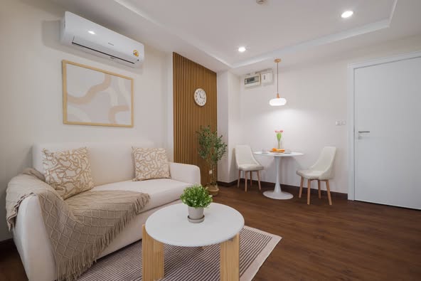 living room and bedroom of Parc Exo Condominium |