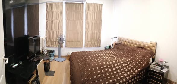 bedroom of ขายทาวน์โฮม สูง 2 ชั้น พื้นที่ 20 ตร.ว. 3 นอน 2 น้ำ 1 ครัว เดอะเมโทร รัตนาธิเบศร์