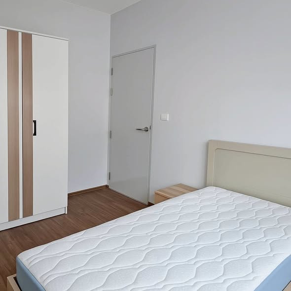 bedroom and room interior of พลีโน่ สุขุมวิท-บางนา 3 Pleno Sukhumvit-Bangna 3