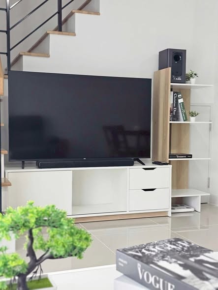 living room and room interior of พลีโน่ สุขุมวิท-บางนา 3 Pleno Sukhumvit-Bangna 3