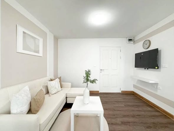 living room of D Condo Rattanathibet