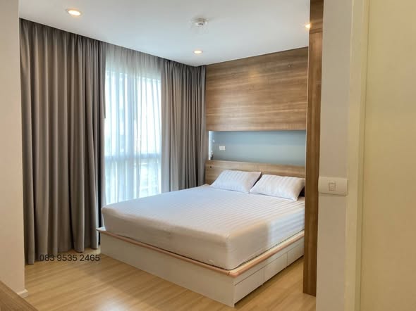bedroom of Happy condo ladprao