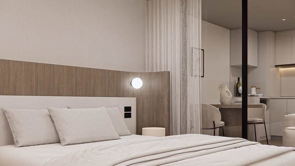 bedroom of Hillside Condo 4